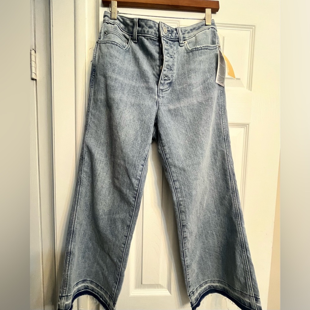 High rise cropped flare Jeans